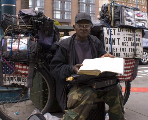 Homeless Vet via yummyporky on Flickr